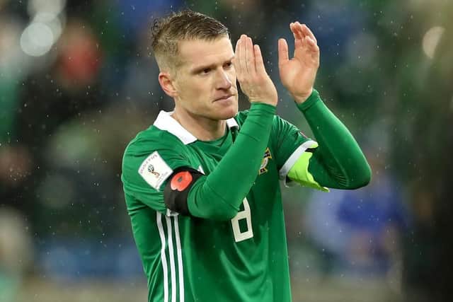 Northern Ireland's Steven Davis is expected to captain Michael O'Neill's side against Bosnia this weekend