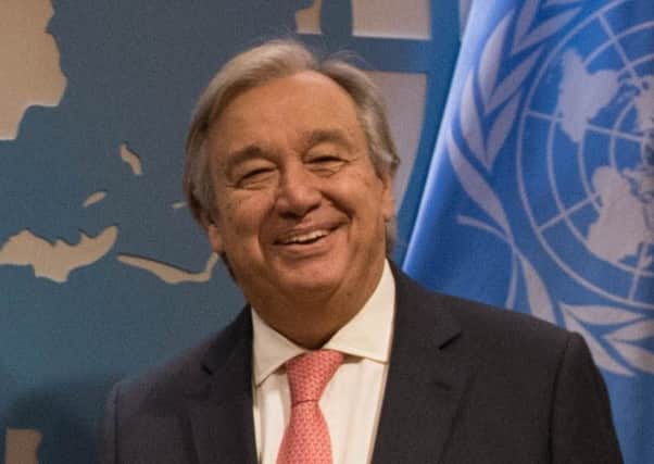 United Nations Secretary General Antonio Guterres. Photo: Stefan Rousseau/PA Wire