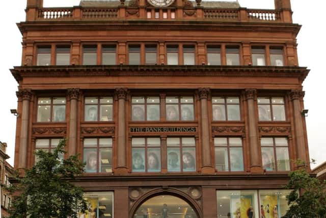 Before the fire: Bank Buildings, which formerly housed Primark
