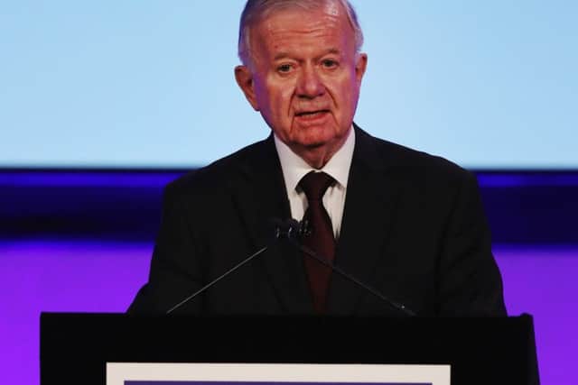 Sir John Chilcot presents The Iraq Inquiry Report at the Queen Elizabeth II Centre in Westminster, London. His inquiry also used historians. Photo: Dan Kitwood/PA Wire