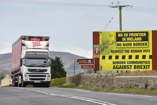 if large quantities of prohibited goods come into the EU single market via Northern Ireland to Ireland, Brussels would likely have to pressure Dublin to put up a land border