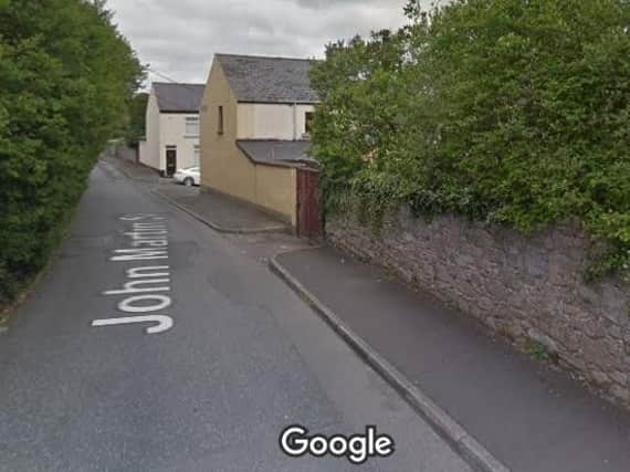John Martin Street in Newry - Google image