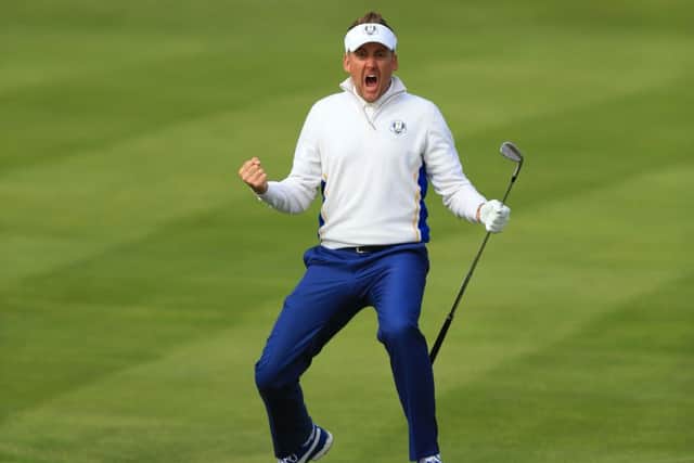 Europe's Ian Poulter.