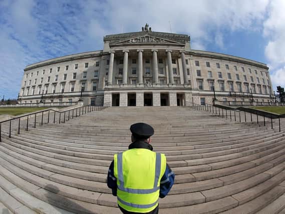 Parliament Buildings in Stormont. (Photo: Presseye)