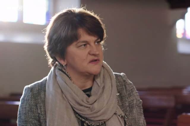 Arlene Foster also made a monumental mistake in seeming to suggest, in an interview with Patrick Kielty, above, she would leave if there was a vote for Irish unity, says Alex Kane
