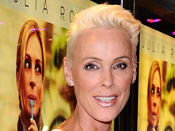 File photo dated 22/09/10 of Brigitte Nielsen who has said there is a "double standard" for men and women after she was criticised for having a baby at the age of 54