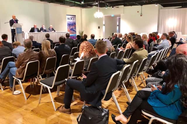 Belfast traders gathered at the Europa Hotel on Monday evening to discuss the impact of the Primark fire and what measures can be taken to get business in the city centre back to normal as quickly as possible.