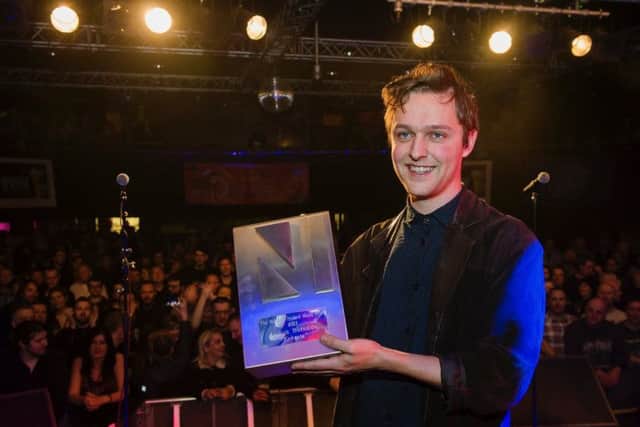 Joshua Burnside - winner of NI Music Prize 2017, photo by Carrie Davenport