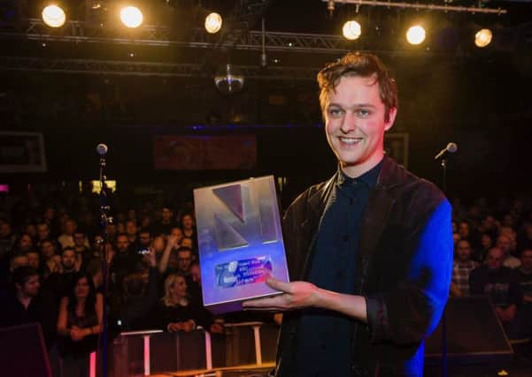 Joshua Burnside - winner of NI Music Prize 2017, photo by Carrie Davenport