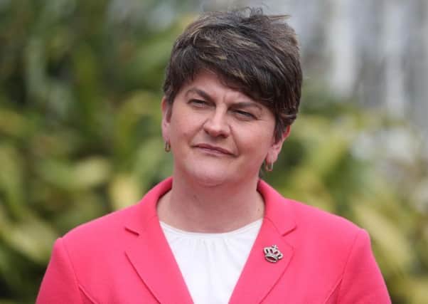 DUP leader Arlene Foster said she had "no idea" why cost controls were delayed