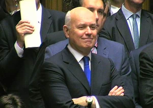 Iain Duncan Smith. Photo credit: PA Wire