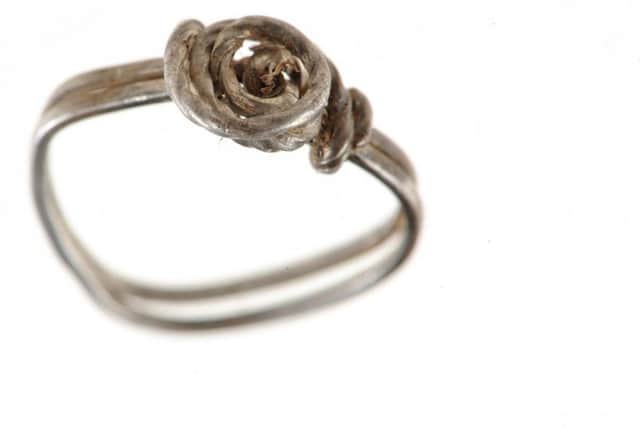 Viking silver ring from near Groomsport