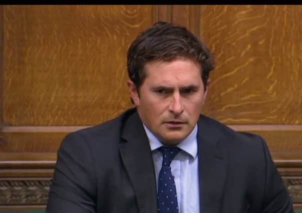 Johnny Mercer in the House of Commons