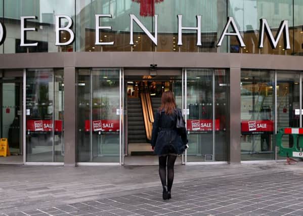 The Debenhams store in Liverpool: Photo: Peter Byrne/PA Wire