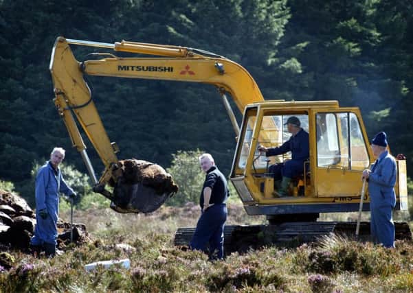A dig taking place in Co Monaghan as part of the search for the remains of Columba McVeigh in 2003
