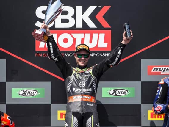 Jonathan Rea won both races at Portimao in Portugal to extend his lead in the World Superbike championship.