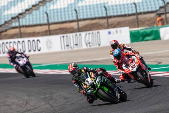 Kawasaki rider Jonathan Rea has now won six World Superbike races in a row as he closes in on a fourth title.