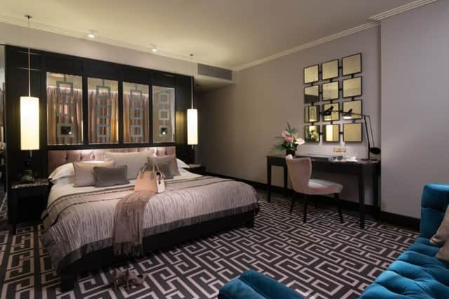 Local luxury - Inside the Fitzwilliam Hotel, Belfast's stunning Executive Pink room