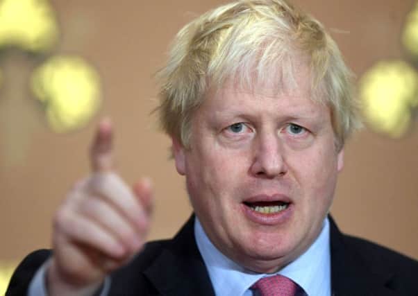 Boris Johnson said the backstop was being used to coerce the UK into becoming a vassal state of Brussels