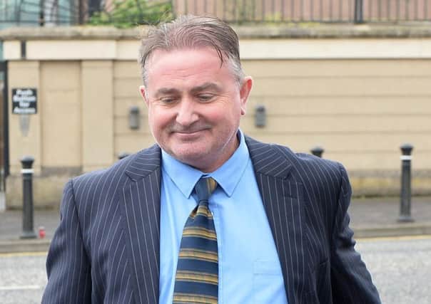 Stephen Philpott leaves Newry Court on Monday. Photo: Pacemaker Press