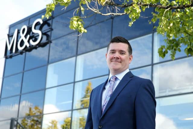 John Woods, manager of M&S in Craigavon