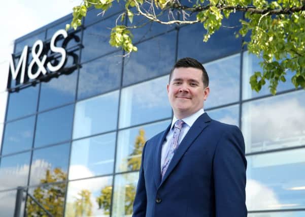John Woods, manager of M&S in Craigavon