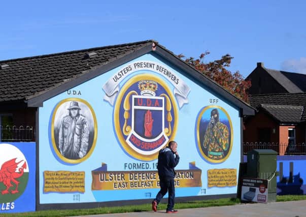 UDA murals in east Belfast