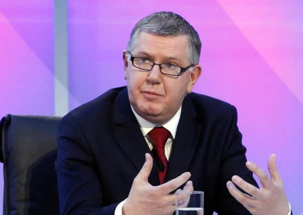 Andy Kerr of Labour at the BBC studios in Glasgow. Photo: Danny Lawson/PA Wire