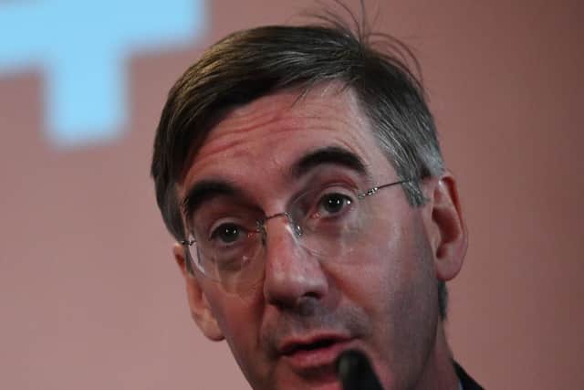 Jacob Rees-Mogg MP speaking at the launch of the Institute of Economic Affairs latest Brexit research paper, in central London.