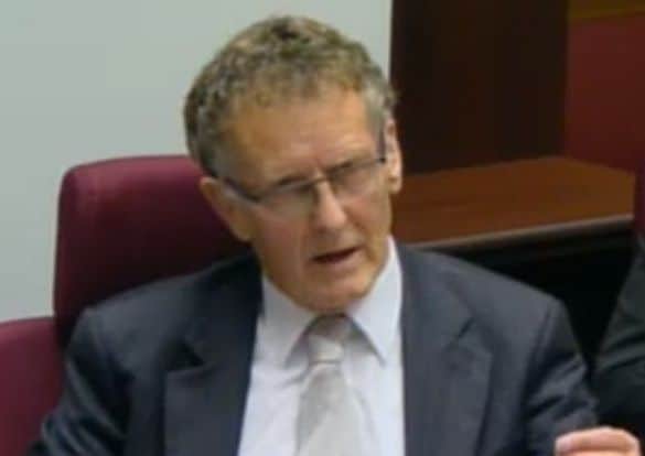 Sir Patrick Coghlin repeatedly pressed Mrs Foster around the meeting