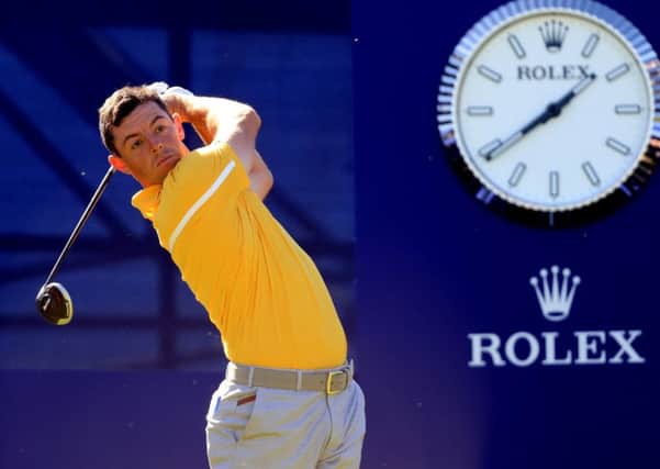 Team Europe's Rory McIlroy during preview day four of the Ryder Cup at Le Golf National, Saint-Quentin-en-Yvelines