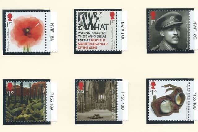 First World War commemorative stamps