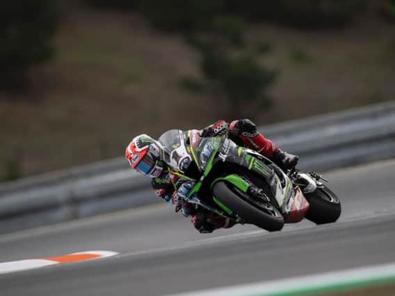 Jonathan Rea set the fastest time during free practice at Magny-Cours in France on Friday.