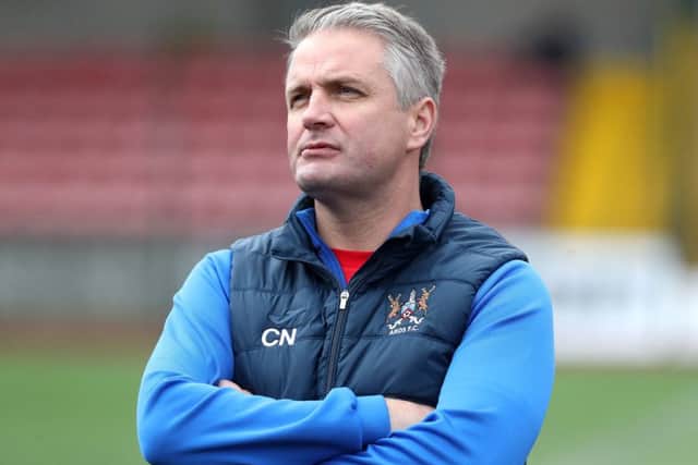 Ards boss Colin Nixon. Pic by INPHO.