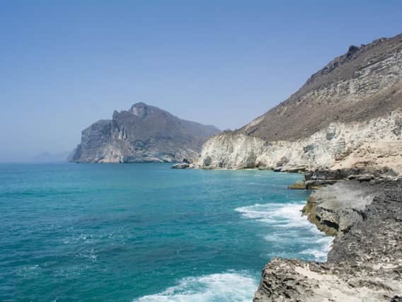 The coast of Oman.