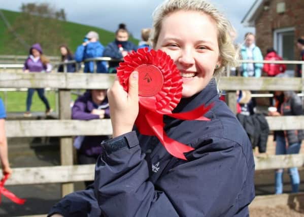 Pictured is Chloe Heaney from Rostrevor, who has progressed onto the BSc (Hons) in Equine Management after completing the Level 3 Extended Diploma in Horse Management