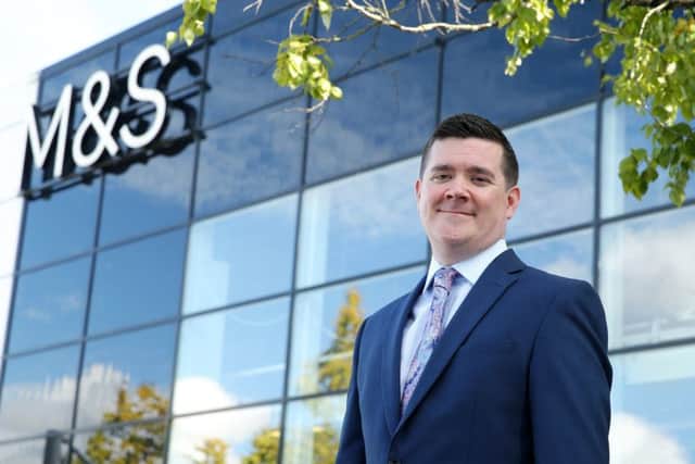 John Woods, manager of M&S in Craigavon
