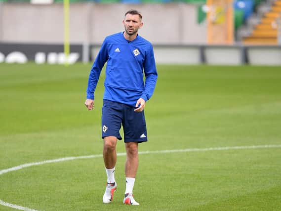 Gareth McAuley has been left out of the Northern Ireland squad for their UEFA Nations League double-header.