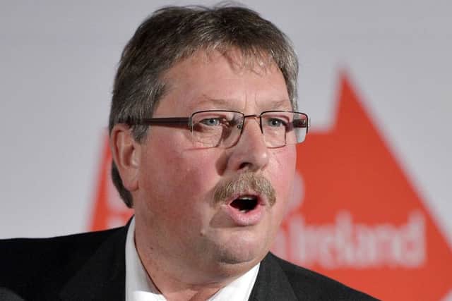 Sammy Wilson blamed the 'intransigence' of the EU for a likely no-deal Brexit