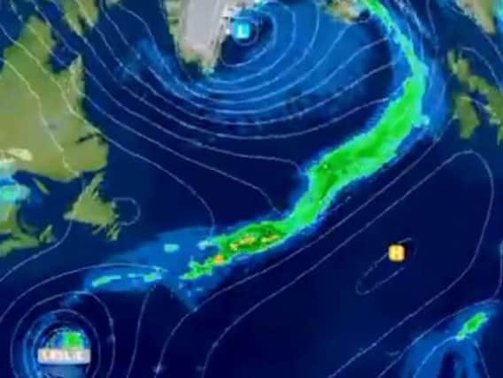 Storm Leslie could impact upon weather in Northern Ireland next week.