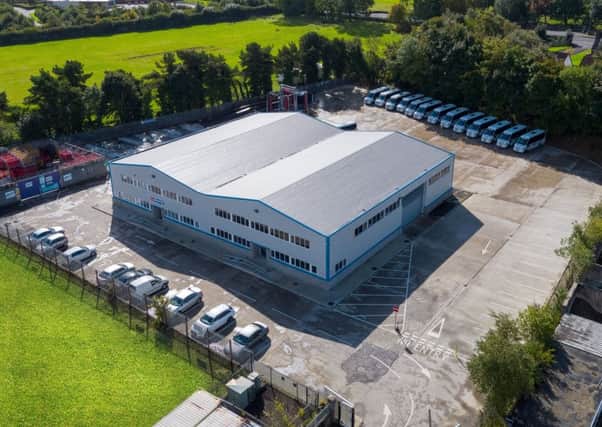 Airporters new Â£1m facility at Springtown Industrial Estate, Londonderry