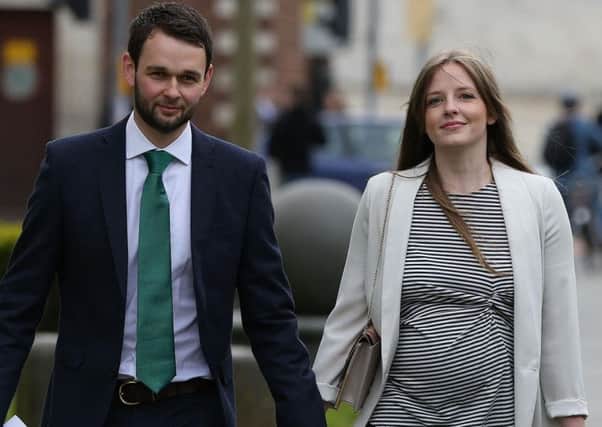 Daniel McArthur and his wife Amy