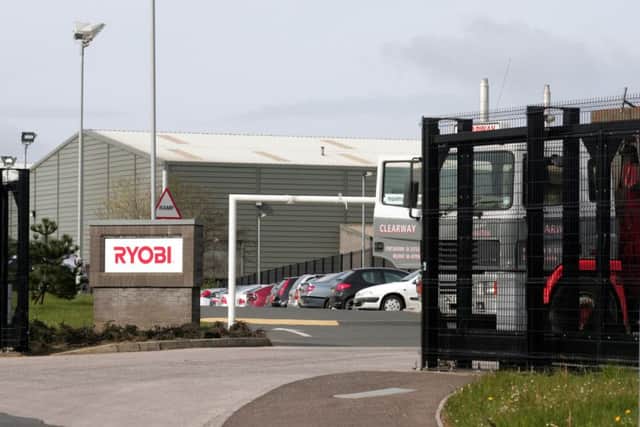 Ryobi's plant at Meadowbank Road, Carrickfergus.