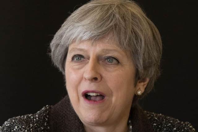 Theresa May's visit to Northern Ireland is part of a two-week campaign to sell her Brexit withdrawal deal