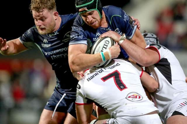 Connacht on the attack against Ulster