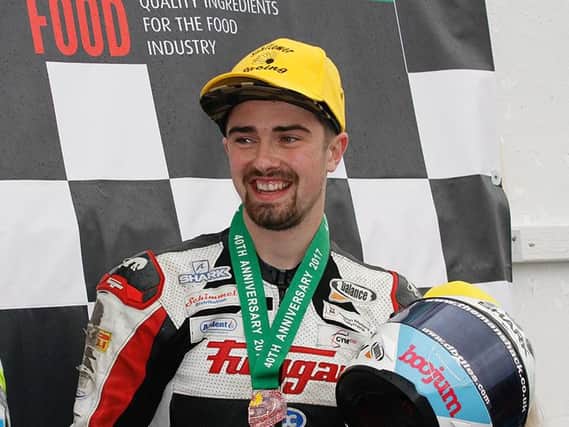 Carl Phillips finished third in the Sunflower Trophy race in 2017.
