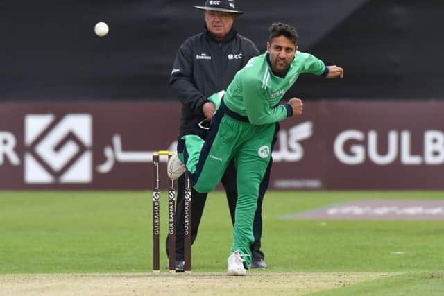 Simi Singh in action for Ireland against Afghanistan in August. Picture: Â©INPHO/Rowland White