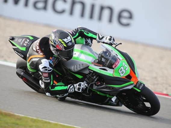 Essex man Danny Buchan will ride the FS-3 Kawasaki at the Sunflower Trophy meeting at Bishopscourt.