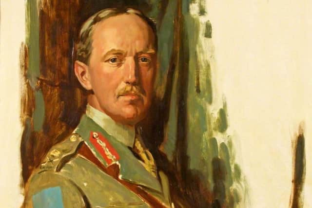 William Orpen: portrait of Louis James Lipsett (1874-1918)