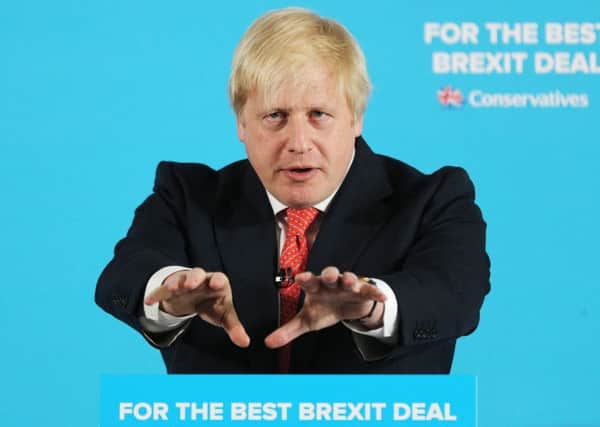 Boris Johnson's hard hitting article on Brexit is in Saturday's print edition of the Belfast News Letter, and will be put online later on Saturday